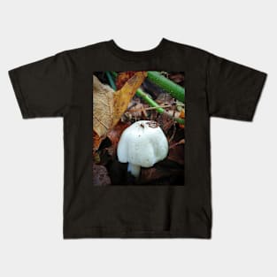 Tiny Spider On Tiny Mushroom Kids T-Shirt